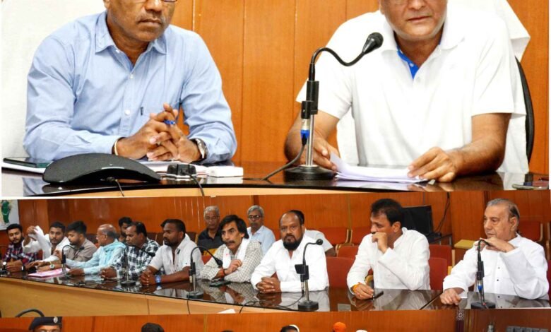 पुलिस अधीक्षक विजय अग्रवाल और अपर कलेक्टर ने ली बैठक पढ़े पूरी खबर,,, Console Corptech