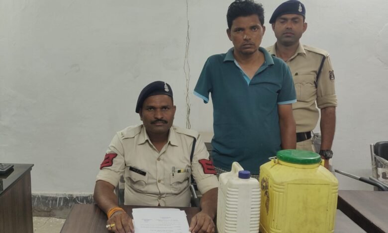 अवैध शराब बिक्री एवम् परिवहन करने वालो की खैर नहीं,, चांपा पुलिस लगातार कर रही है कार्यवाही,,,,एक आरोपी चढ़ा चांपा पुलिस के हत्थे Console Corptech