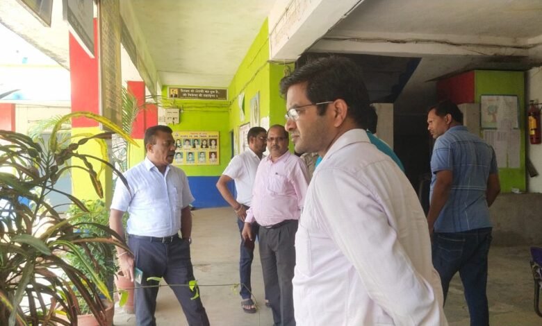 अपर कलेक्टर ने किया निर्माणाधीन स्वामी आत्मानंद उत्कृष्ट विद्यालय भवन निर्माण कार्य का निरीक्षण,, Console Corptech