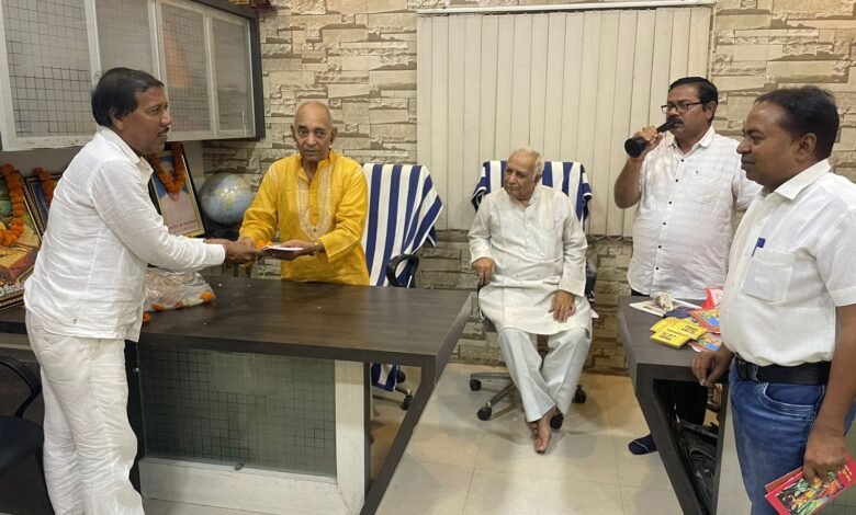 निराला साहित्य मंडल चांपा ने गरिमापूर्ण मनाई महाकवि तुलसीदास जी की जयंती कार्यक्रम,,,महाकवि गोस्वामी तुलसीदास जी की वांग्मय विशाल -पं.हरिहर तिवारी Console Corptech